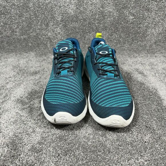 Oakley EV Zero Pattern Men’s Size 12 Lake Blue Athletic Running Shoes Used - Picture 3 of 13